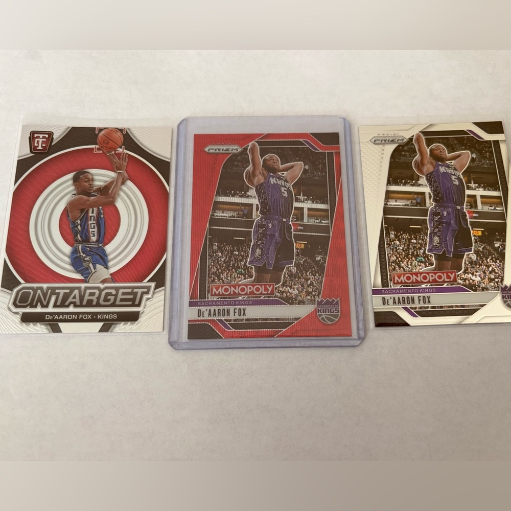 De’AARON Fox Basketball  Cards